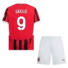 Conjunto (Camiseta+Pantalón Corto) AC Milan Giroud 9 Primera Equipación 2024-25 - Niño